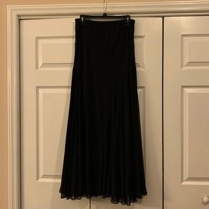Ankle Length Chiffon Skirt